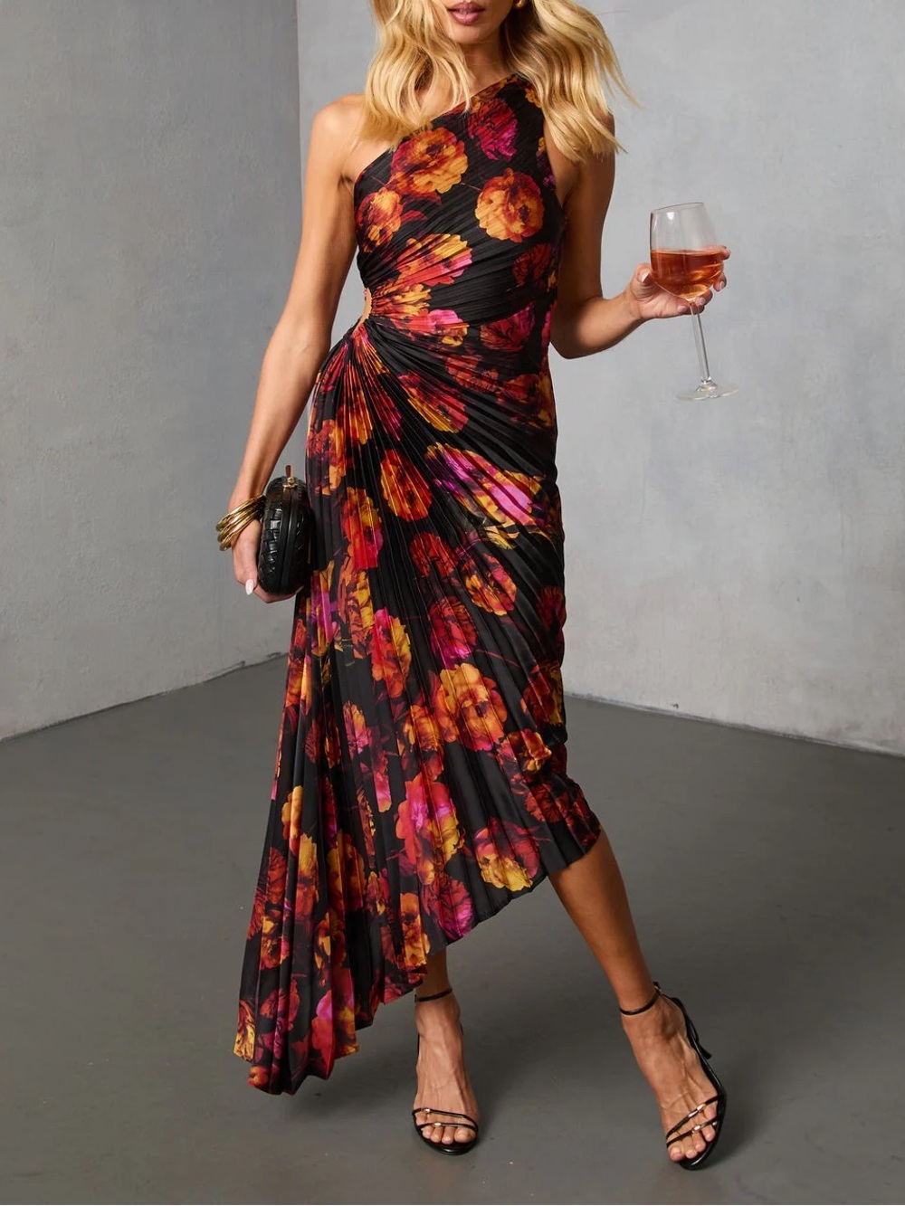 VICI One Shoulder Asymmetrical Dress